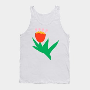 Fancy Flower Tank Top